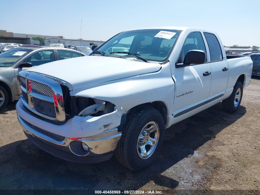 2002 Dodge Ram 1500 St VIN: 3B7HA18N32G129449 Lot: 40458969