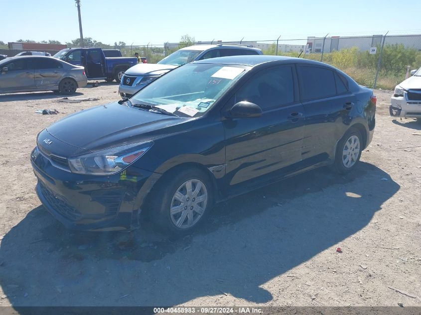 VIN 3KPA24AD2PE559784 2023 KIA Rio, LX no.2