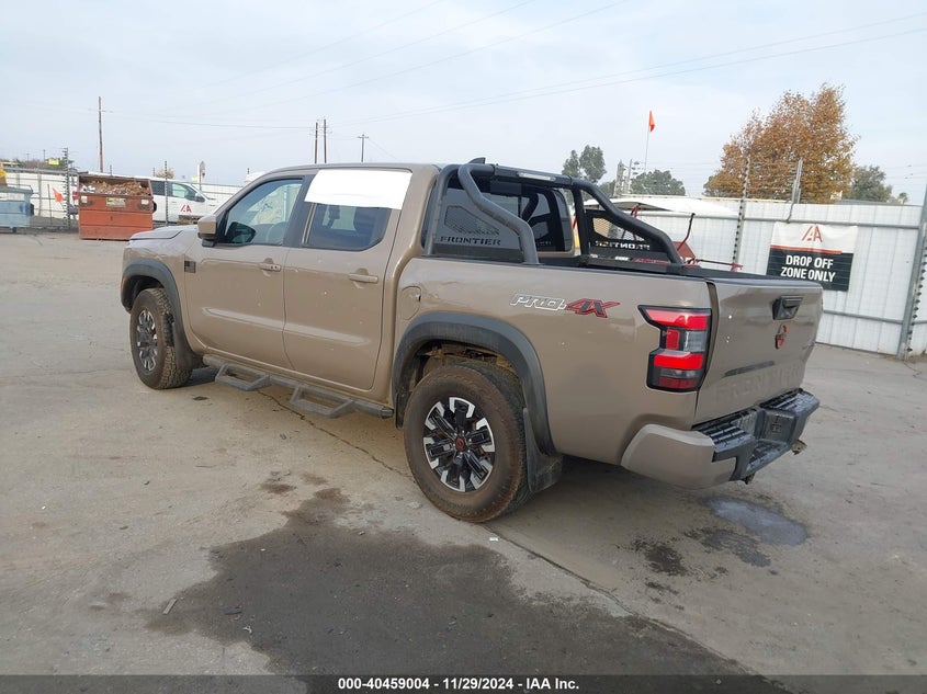 Vin: 1n6ed1ek7pn641375, lot: 40947690, nissan frontier pro-4x 4x4 20233