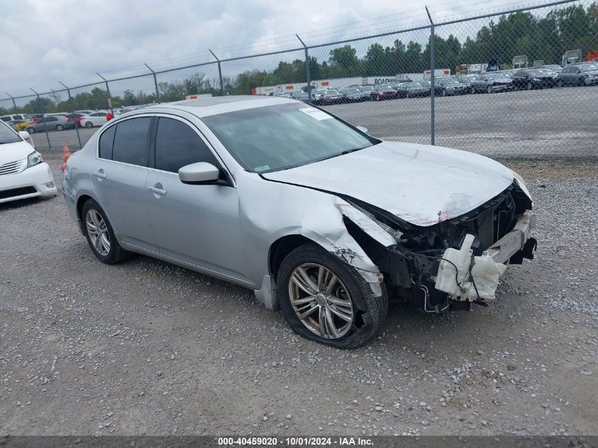 2013 Infiniti G37X