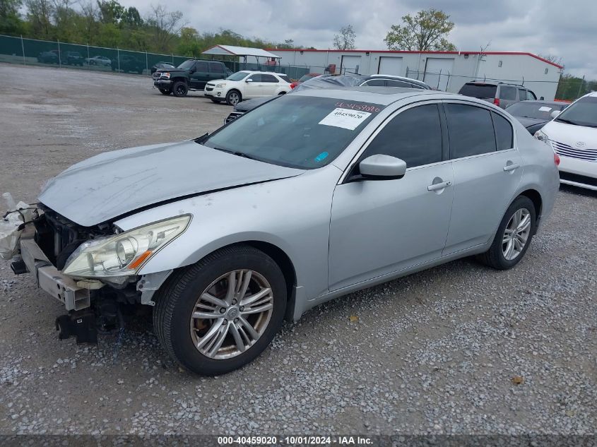 VIN JN1CV6AR0DM753639 2013 Infiniti G37X no.2