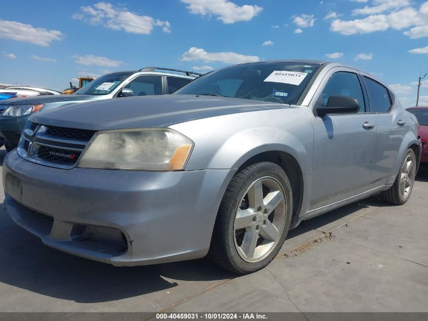 1C3CDZAB8EN112498 2014 Dodge Avenger Se