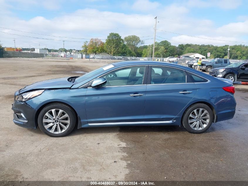 5NPE34AFXGH299341 2016 Hyundai Sonata Sport