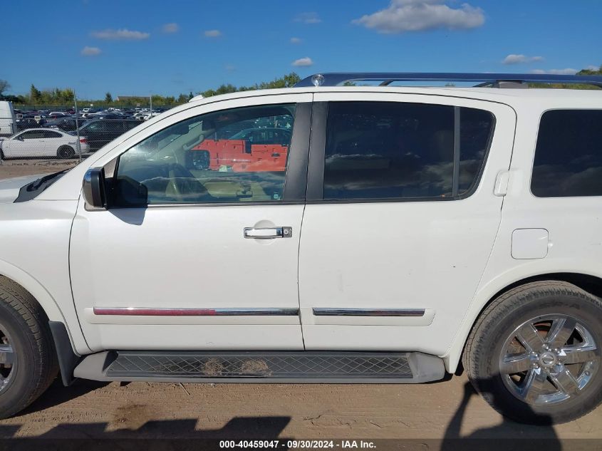 5N1BA0NF4DN604318 2013 Nissan Armada Platinum