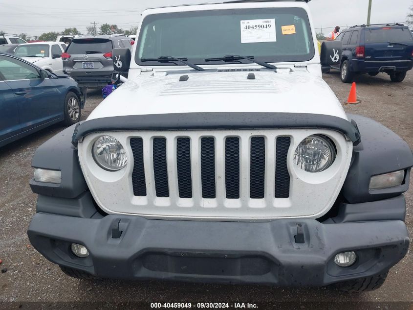 2018 Jeep Wrangler Unlimited Sport VIN: 1C4HJXDG6JW179756 Lot: 40459049