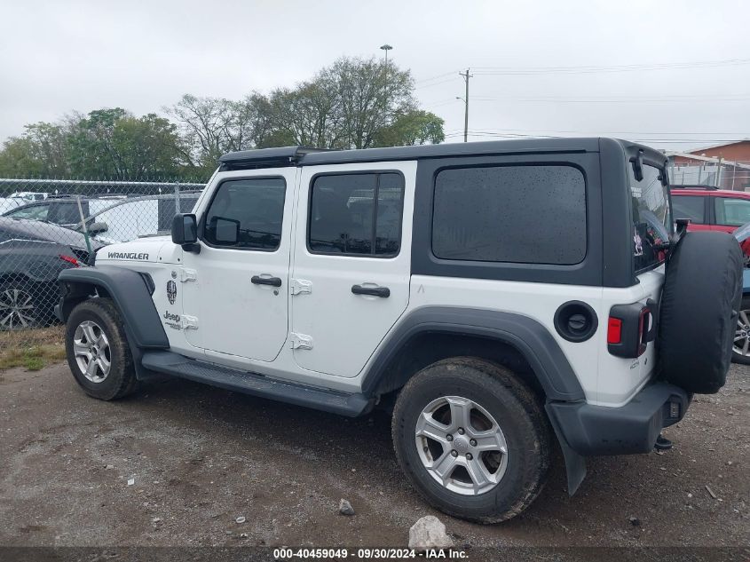 2018 Jeep Wrangler Unlimited Sport VIN: 1C4HJXDG6JW179756 Lot: 40459049