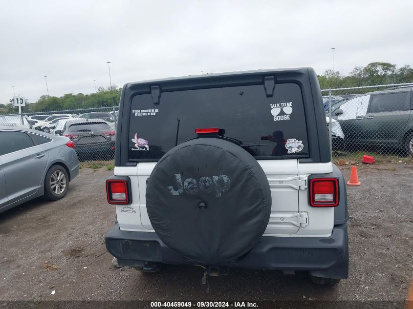 2018 Jeep Wrangler Unlimited Sport VIN: 1C4HJXDG6JW179756 Lot: 40459049