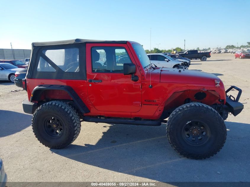 2014 Jeep Wrangler Sport VIN: 1C4AJWAG0EL108754 Lot: 40459055