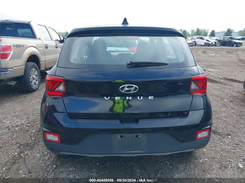 2022 Hyundai Venue Se VIN: KMHRB8A30NU132020 Lot: 40459056