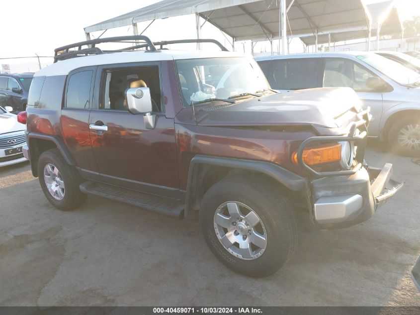 2007 Toyota Fj Cruiser VIN: JTEBU11F070075387 Lot: 40459071