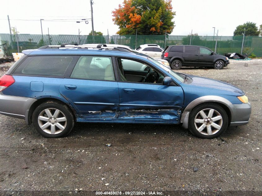 2008 Subaru Outback 2.5I Limited/2.5I Limited L.l. Bean Edition VIN: 4S4BP62C987359571 Lot: 40459075