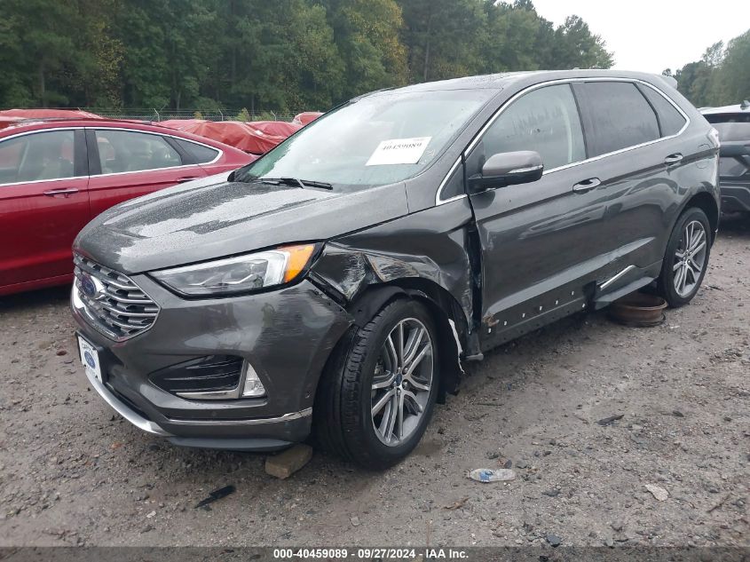 2FMPK3K96KBB08027 2019 FORD EDGE - Image 2