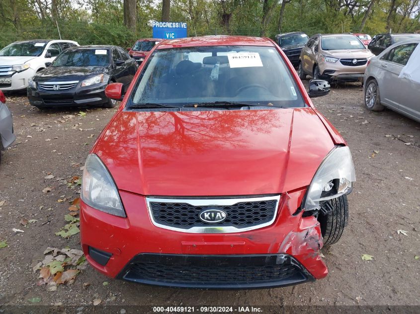 KNADH4A39A6678090 2010 Kia Rio Lx/Sx