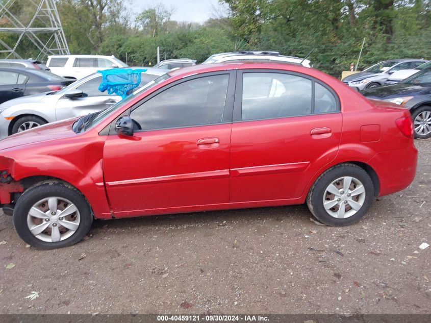 KNADH4A39A6678090 2010 Kia Rio Lx/Sx