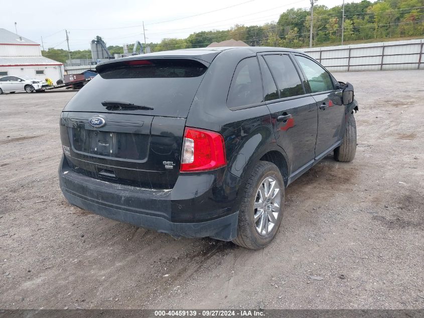 VIN 2FMDK4JC9DBB85340 2013 FORD EDGE no.4