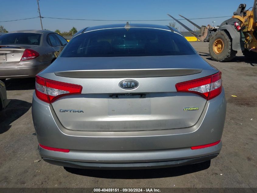 2012 Kia Optima Hybrid Ex VIN: KNAGM4AD5C5017487 Lot: 40459151