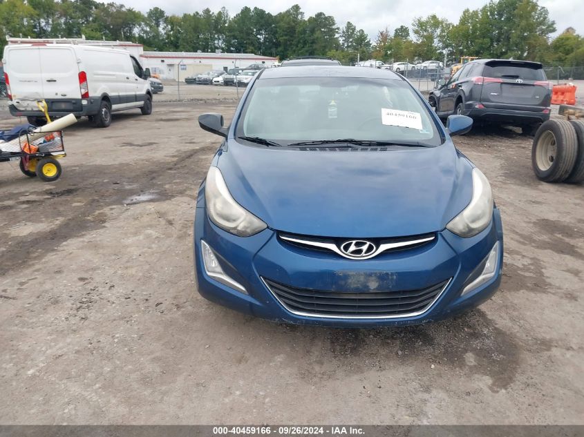 2014 Hyundai Elantra Se VIN: KMHDH4AE5EU145445 Lot: 40459166