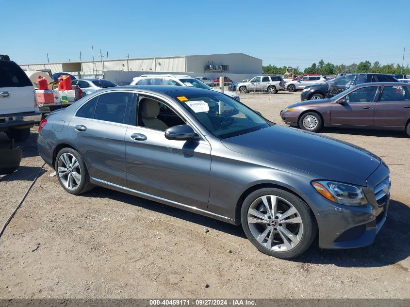 2018 Mercedes-Benz C 300 VIN: WDDWF4JB7JR310553 Lot: 40459171