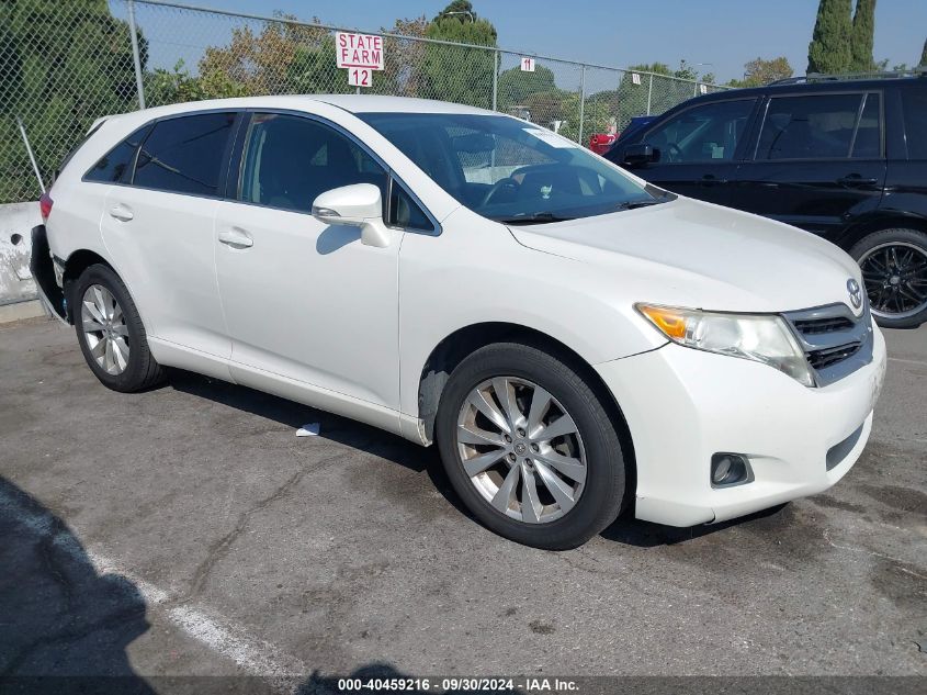 2014 Toyota Venza Le/Xle VIN: 4T3ZA3BB8EU089503 Lot: 40459216