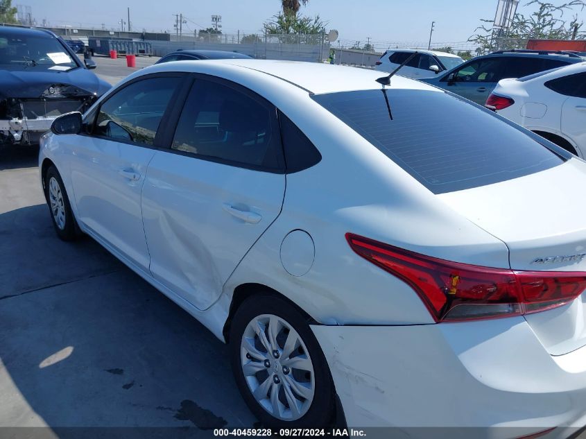 2022 Hyundai Accent Se VIN: 3KPC24A60NE156118 Lot: 40459228