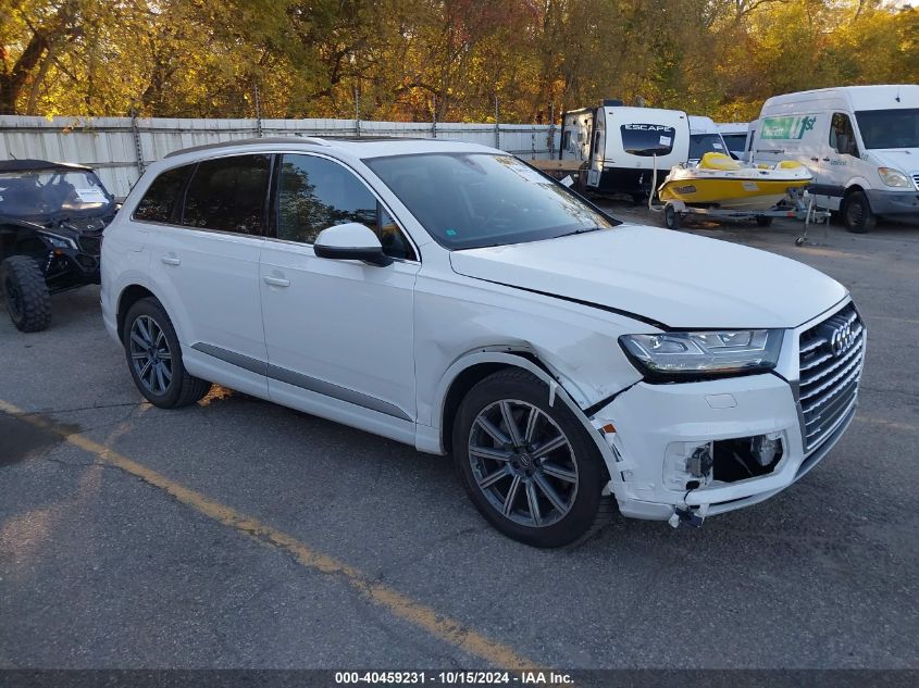 2019 Audi Q7 55 Premium/55 Se Premium VIN: WA1LAAF74KD006720 Lot: 40459231