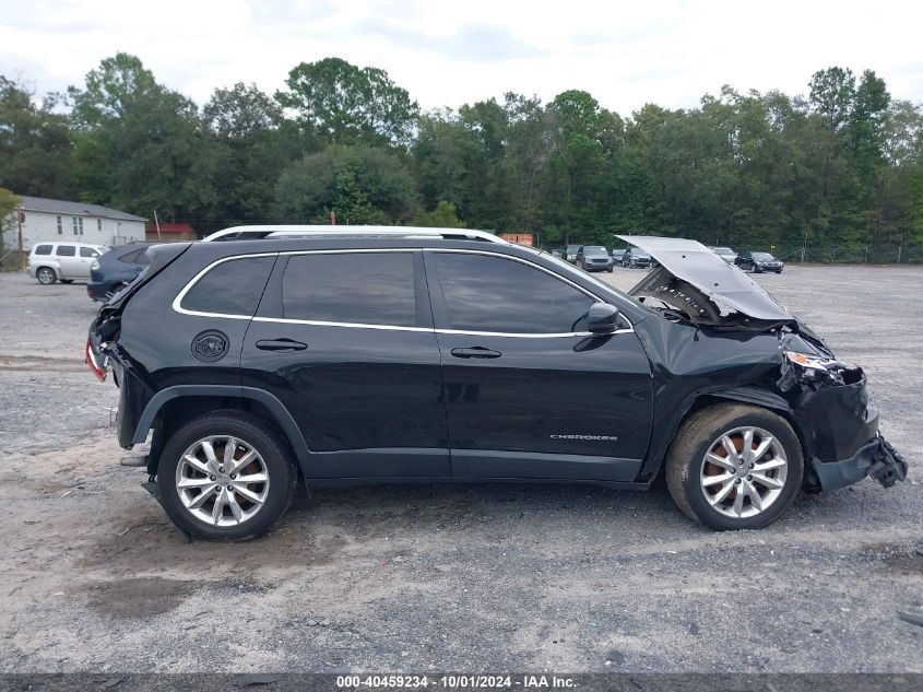 2015 Jeep Cherokee Limited VIN: 1C4PJLDS9FW720184 Lot: 40459234