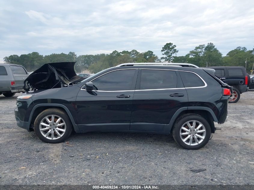 2015 Jeep Cherokee Limited VIN: 1C4PJLDS9FW720184 Lot: 40459234