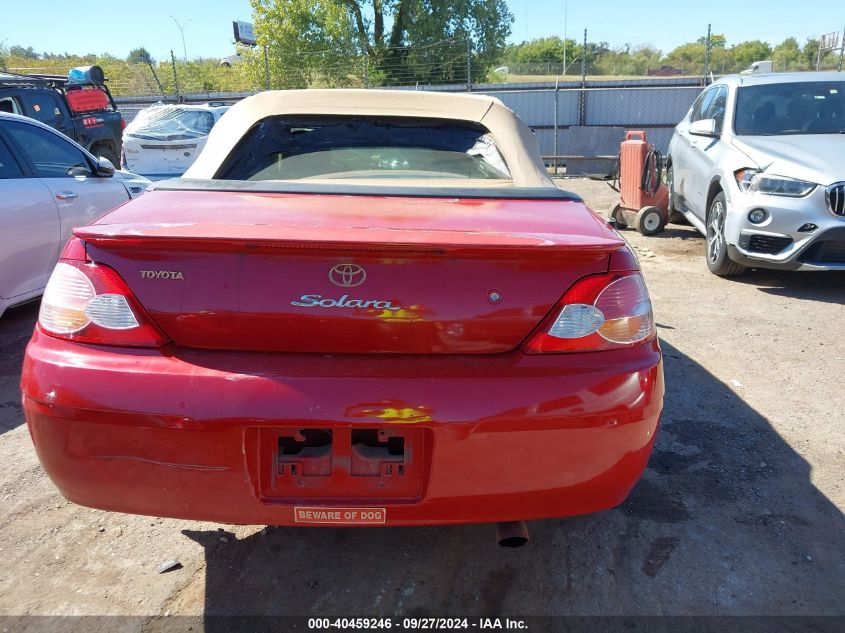 2002 Toyota Camry Solara Sle V6 VIN: 2T1FF28P32C593724 Lot: 40459246