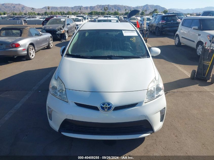 2012 Toyota Prius Three VIN: JTDKN3DU1C1494151 Lot: 40459255