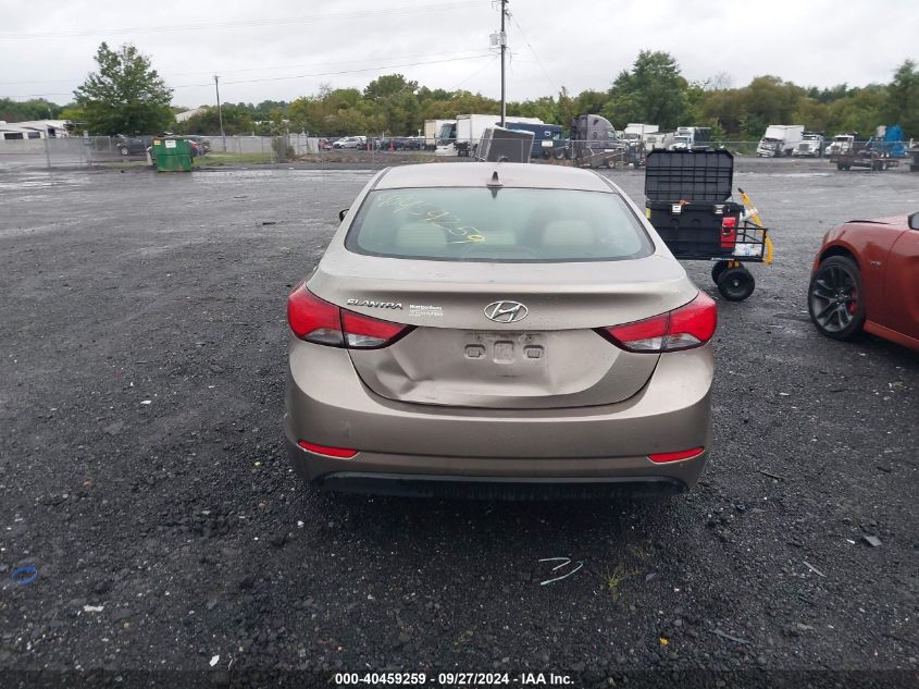 2014 Hyundai Elantra Se VIN: 5NPDH4AE3EH505679 Lot: 40459259