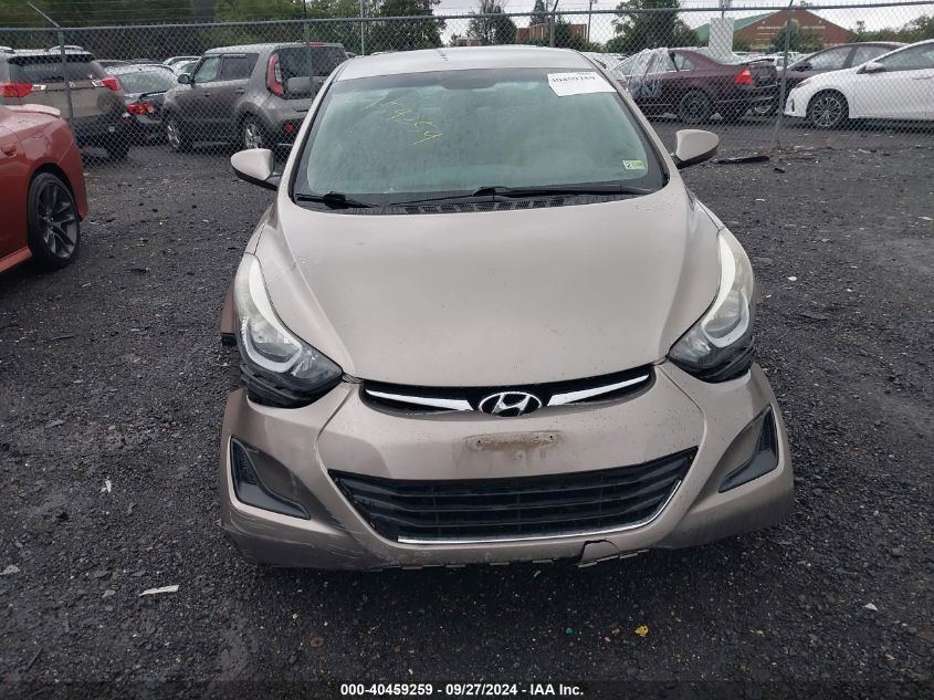 2014 Hyundai Elantra Se VIN: 5NPDH4AE3EH505679 Lot: 40459259