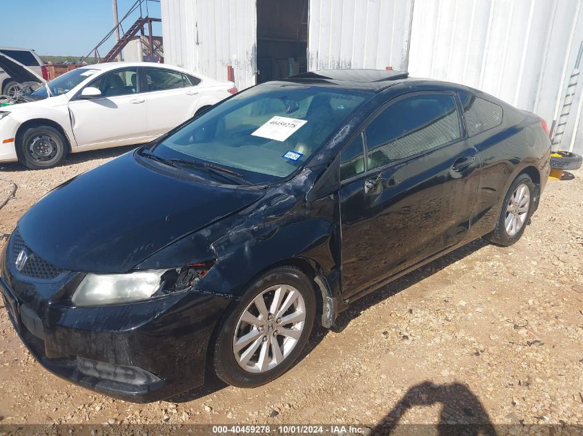 2HGFG3B1XCH502514 2012 Honda Civic Ex-L