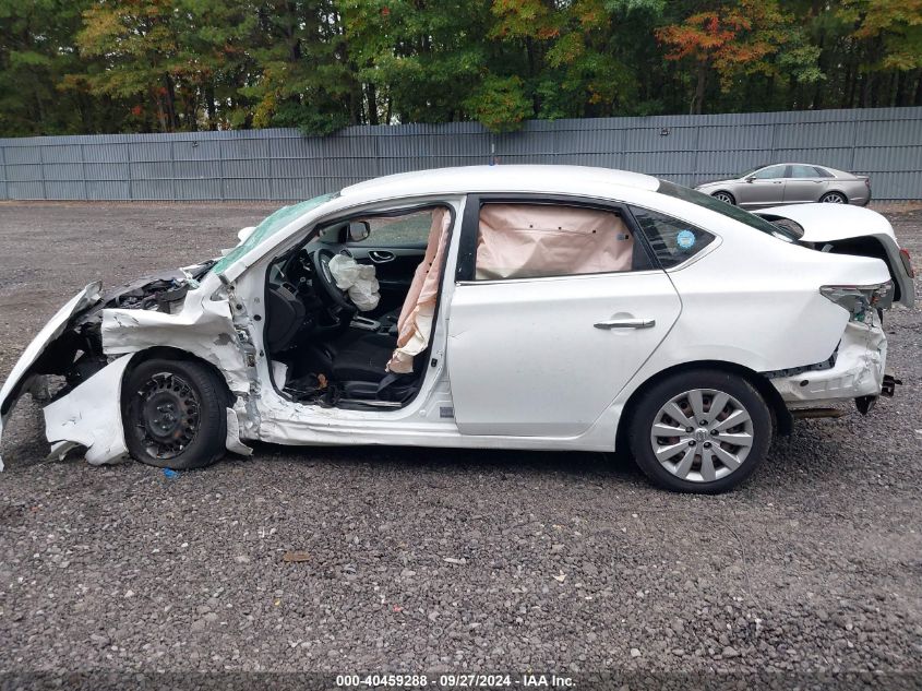 2015 Nissan Sentra S VIN: 3N1AB7AP1FY348958 Lot: 40459288