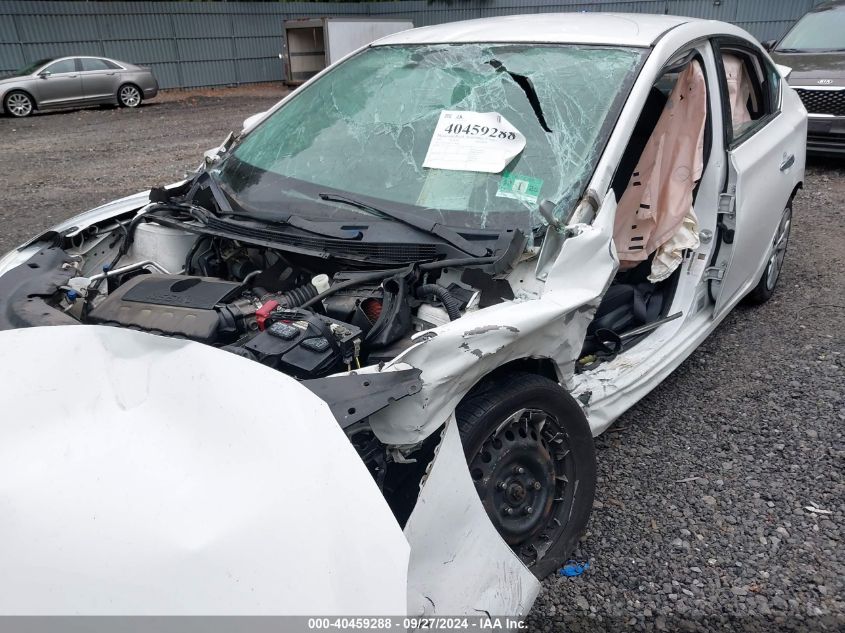 2015 Nissan Sentra S VIN: 3N1AB7AP1FY348958 Lot: 40459288