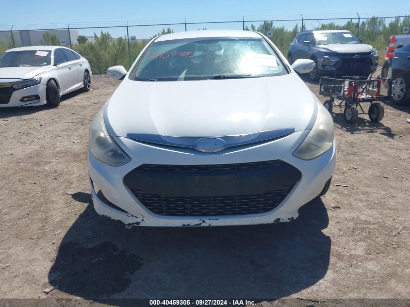 KMHEC4A4XDA096205 2013 Hyundai Sonata Hybrid