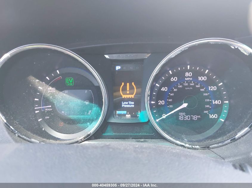 KMHEC4A4XDA096205 2013 Hyundai Sonata Hybrid