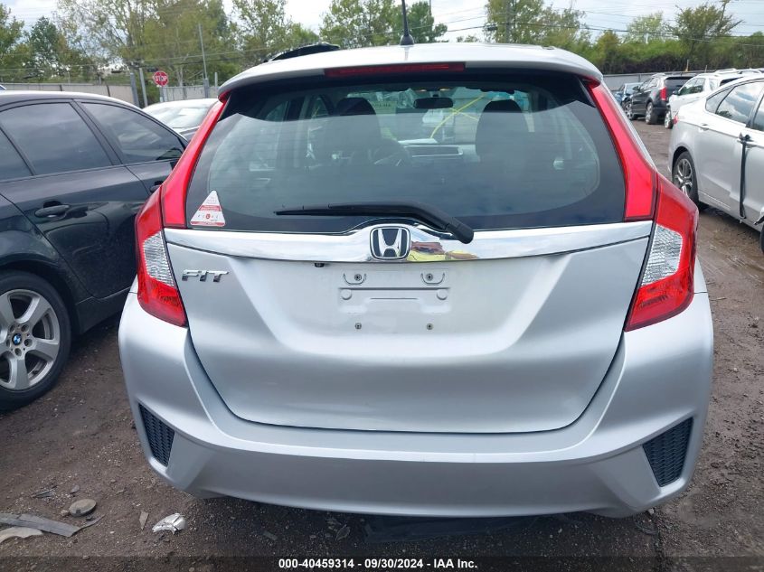 2015 Honda Fit Ex/Ex-L VIN: 3HGGK5H89FM709906 Lot: 40459314