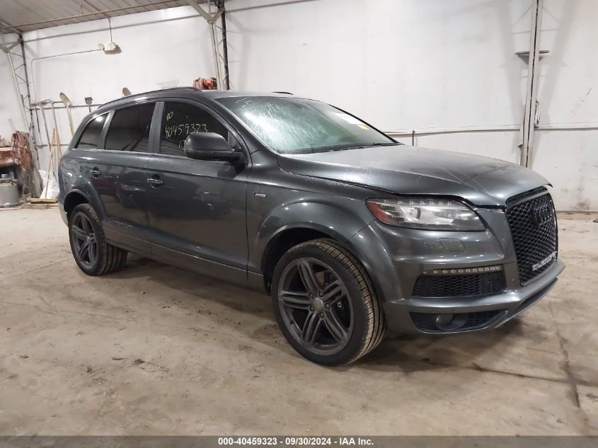 VIN WA1DGAFE2DD015257 2013 Audi Q7, 3.0T S Line Pre... no.1