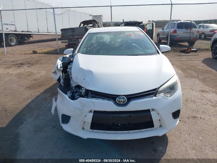 2016 TOYOTA COROLLA VIN: 5YFBURHE9GP499396