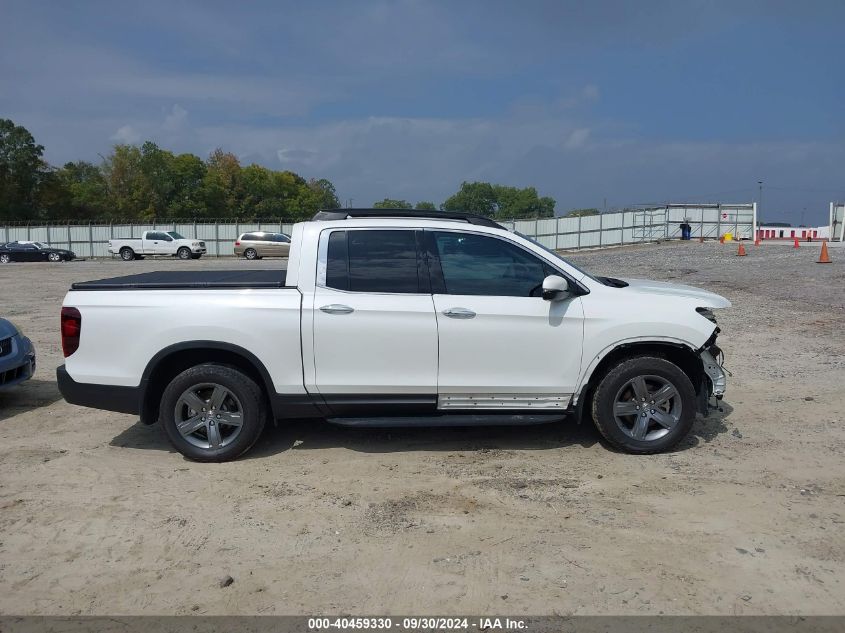 2021 Honda Ridgeline Rtl-E VIN: 5FPYK3F75MB004949 Lot: 40459330