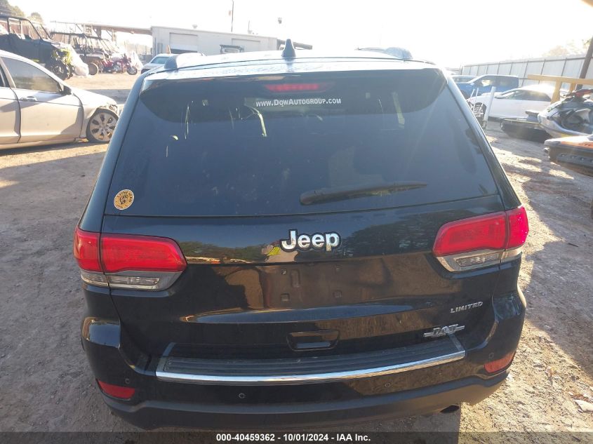 2018 Jeep Grand Cherokee Limited VIN: 1C4RJEBGXJC131349 Lot: 40459362