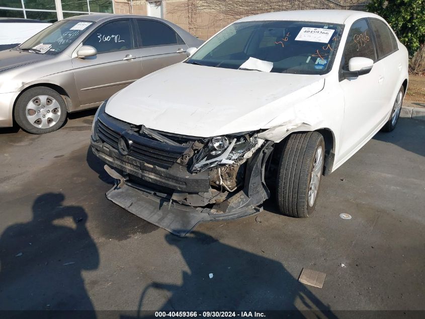 3VWDP7AJ0CM321662 2012 Volkswagen Jetta Se