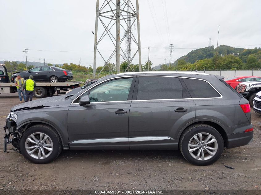 2018 Audi Q7 3.0T Premium VIN: WA1LAAF7XJD043382 Lot: 40459391