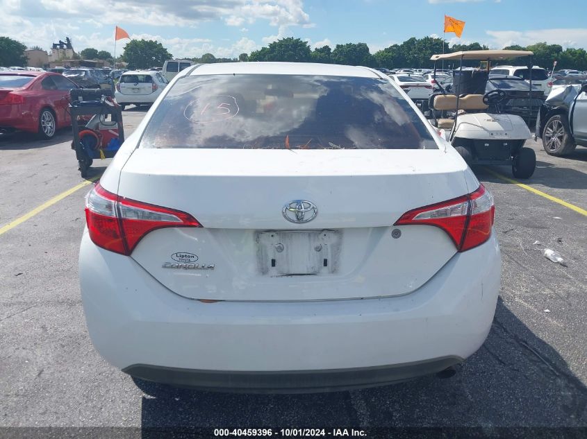 2016 Toyota Corolla L VIN: 2T1BURHE5GC510054 Lot: 40459396