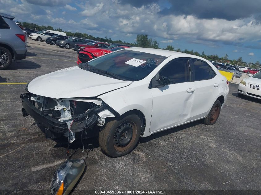 2016 Toyota Corolla L VIN: 2T1BURHE5GC510054 Lot: 40459396