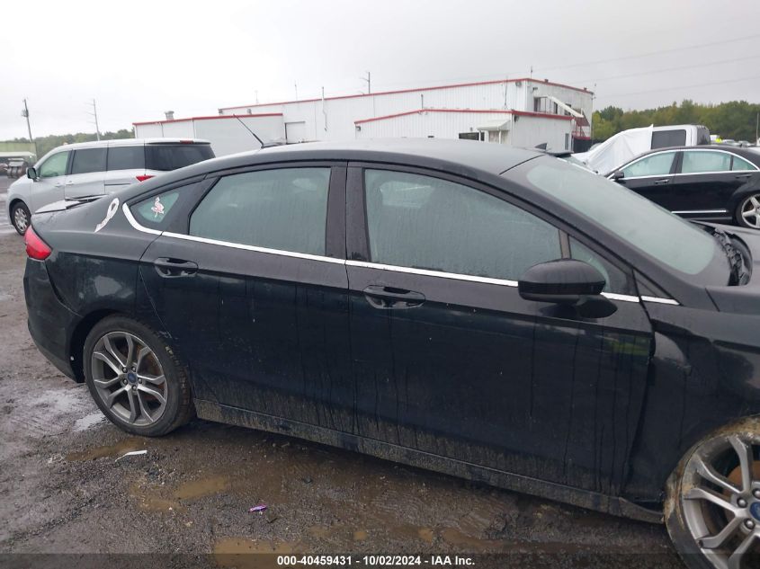 VIN 3FA6P0G74HR393494 2017 Ford Fusion, S no.13