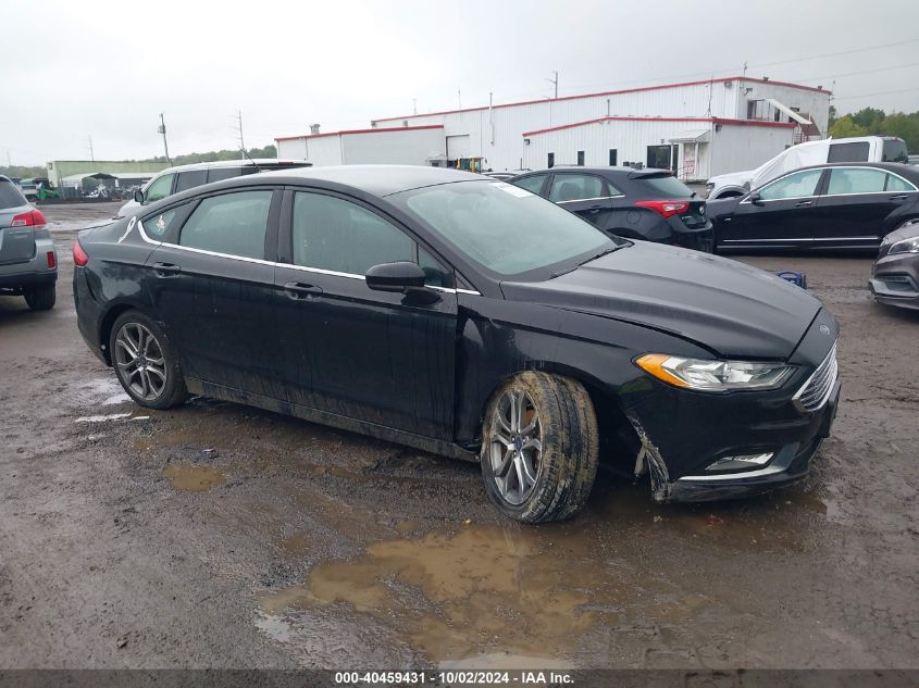 VIN 3FA6P0G74HR393494 2017 Ford Fusion, S no.1