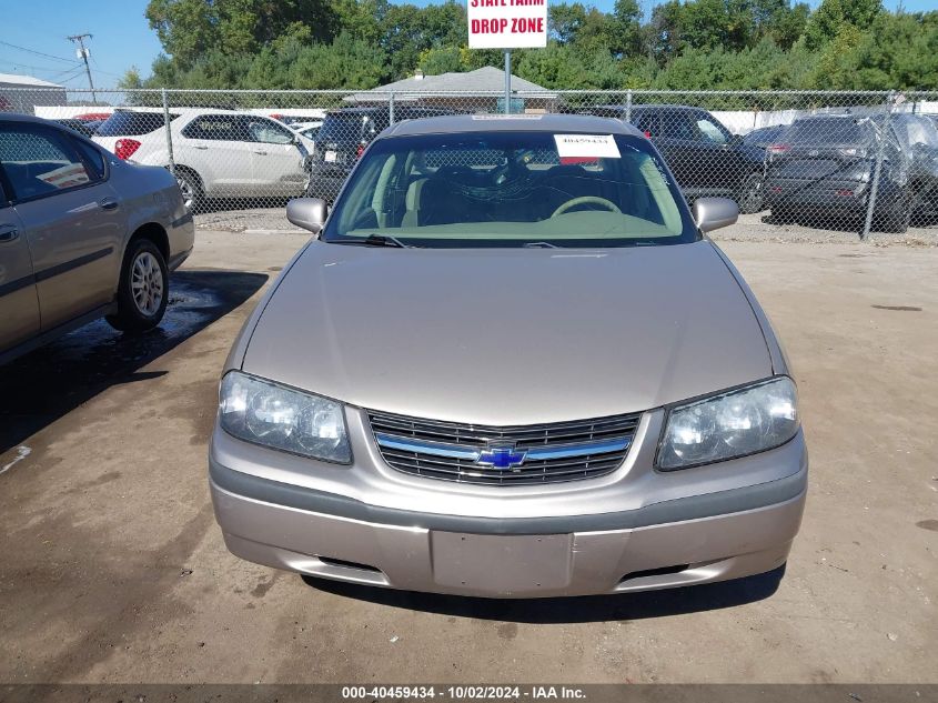 2G1WF55E629126763 2002 Chevrolet Impala