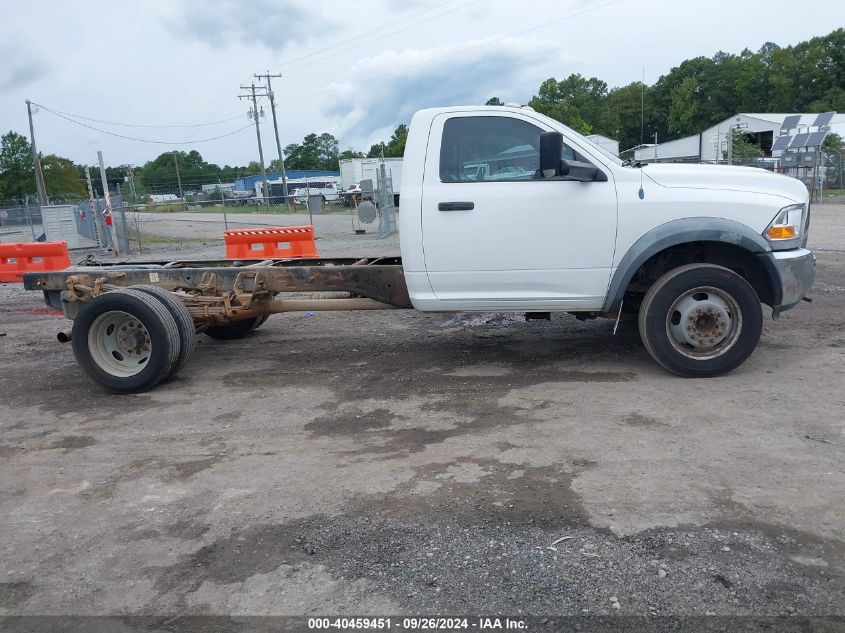 3C7WDNBL4CG120955 2012 Ram 5500 Chassis St/Slt