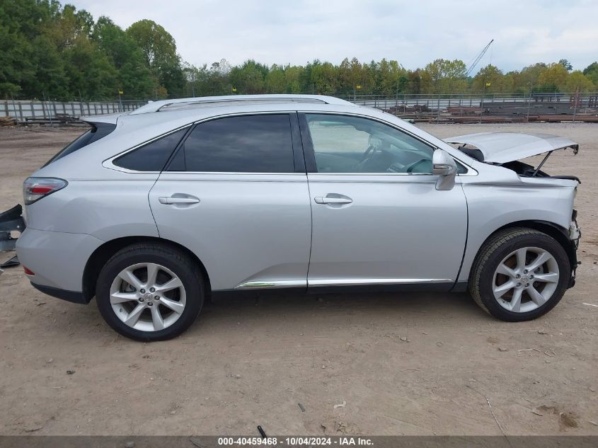 2010 Lexus Rx 350 VIN: 2T2ZK1BA6AC034637 Lot: 40459468